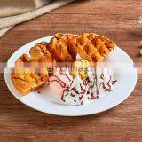 Western Food Model Muffin Custom Simulation Waffle Model Fruit Ice Cream Window Display Model thumbnail-1