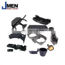 Jmen Taiwan Cup Holder for Porsche BMW Mercedes Benz Interior Console Cover Blind car Auto Spare Parts