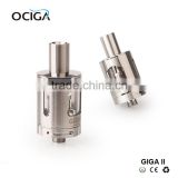 Newly products OCIGA E cigarette tank 2016 arrived airflow control and 3 liquid capacity GIGA ll atomzier