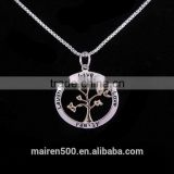 Europe Hot new love family tree of life pendant necklace