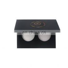 Hot Sale in Stock 2 Hole Empty Pan Makeup Paper Packaging 36mm Round Eyeshadow Palette thumbnail-5
