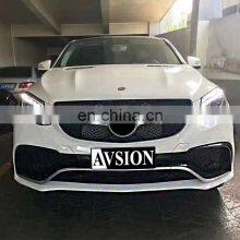 For Mercedes Benz GLE W166 2015-2019 Modified GLE63 AMG Model Include Front and Rear Bumper Assembly Grille Rear Lip Tip Exhaust thumbnail-3