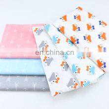 Cartoon Fox Fabric Kindergarten Baby Cotton Three-piece Fabric Korean Print Children's Arrow Cotton Twill Fabric thumbnail-4