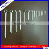 factory price Din94 steel cotter pin for mining suspension conveyor roller