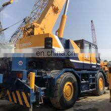 25ton Kobelco Telescopic Boom Truck Hydraulic Mobile Crane Truck Crawler Dump Crane for Sale thumbnail-3