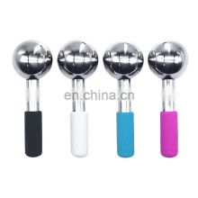 Private Label Ce Facial Massage Roller Dropshipping Magic Cryo Stick Cooling Stainless Steel Ice Globe