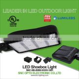 SNC Manufacturer New Top Quality UL cUL certified Led Shoebox Light 200W for roadway lighting