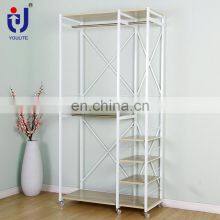 SGS Metal Closet Organizer Storage Rack Portable Wire Layer Divider Frame Shelf thumbnail-2