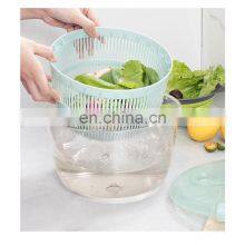 High Quality Easy to Use Multifunction Plastic Vegetable Good Grips Large Colander Salad Spinner thumbnail-2