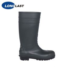Black Safety Pvc Boots LL-2-03