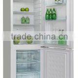 2 Door Apartment Size Combi Refrigerator in Stainless Steel Color