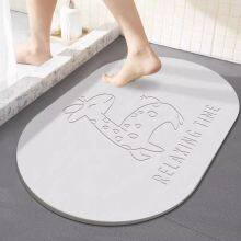 Custom Size Diatomite Stone Bath Mat Factory OEM ODM thumbnail-4