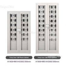 Commercial Phone Charging Station With Ventilation System - Secure Mobile Device Locker for Public Places Banks thumbnail-4