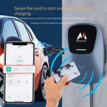 Minaichi 7kw ac Home Charging Pile for New Energy Electric Vehicles, Supporting 4g Remote Reservation and Card-swiping Start/stop thumbnail-3