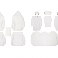 25 Model Y Juniper Seat Cover Black Full Coverage for All-Weather Protection thumbnail-2