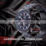 Middleland Brand Factory Price LED Best Supplier for America Market 8018 Stainless Steel Watch thumbnail-2