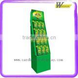 Trinket Promotion Stand Paperboard Supermarket Hook Display