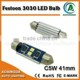 28mm 31mm 36mm 39mm 42mm C5W high power LED light bulb for car license plate light interior light door light sunvisor light