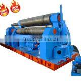 China Manufactruer W11 Three Roller Symmeterical Rolling Forming Machine Plate Rolling Machine W11-80*3000