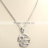 Stainless Steel Fashion Jewelry Best Friends Pendant Necklace