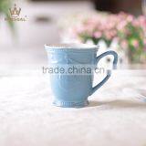 Blue Glaze Ceramic Porcelain Cup Mug thumbnail-2