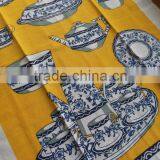 Kitchen Digital Printed Linen Tea Towel for Home Decorationl,promotion and Gift-- Chinaware or Porcelain Design thumbnail-4