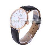 2016 Top Best Selling Fashion Men Gift Leather Band Japan Movement Quartz Watches thumbnail-5