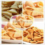 Stainless Steel Extruded Snack Food Fried Wheat Flour Bugle Production Line thumbnail-3