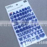 Hot Sale Alphabet Letters Home Wall Felt Sticker/Eco-friendly Non-toxic Alphabet Letters Felt Sticker thumbnail-1