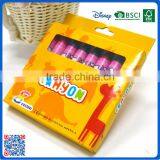 8 Colors Non-toxic Watercolor Crayons With OEM Logo thumbnail-4