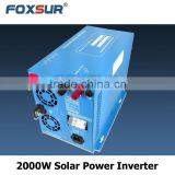 2000W HOT Sale Multiple power inverter 48V dc to 110V AC Car inverter solar inverter with charge controller interface