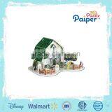 DIY 3d Puzzle Green House Children Educational Toys thumbnail-1