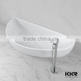 Artificial Stone Resin Bath Small Sitting Bathtub for Dubai thumbnail-1