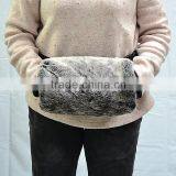 Luxury Fur One Touch Rechargeable Battery Heated Hand Warmer