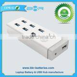 7Port USB 3.0 Charging Hub With Data Transfer Function (48W Power Adapter)