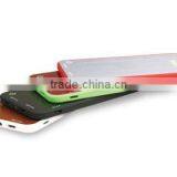 6mm Ultra Thin Dual Micro USB Metal Power Bank 2000mAh