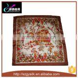 Name Brand 14MM Satin Silk Scarf With Hand Rolled Hem thumbnail-1