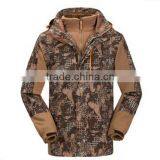 Camo windbreaker outdoor jacket for men