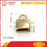 Beautiful small lock shape bag cord end