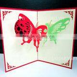 Butterfly 3d pop up greeting card