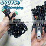 DT Connector Wiring Kit for Led Work Light and Led Light Bar, 1 Wire Control Two Lights