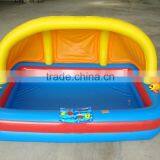 Swiming Pool Inflatable With Sunshade Design for Kids