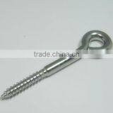 Stainless Steel Unwelded Eye Bolt With Wooden Screw