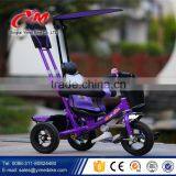 Wholesale Best Quality Metal Baby Tricycle With Wagon / Two Seat Child 3 Wheel Trike / AIR TYRE Tricycle for Children thumbnail-1