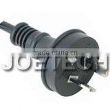 Australian SAA Power Cord SAA Cables With 3-Conductor Plug 15A/250V~