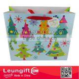 Christmas Gift Bag With Red Satin Ribbon Paper Gift BAG Set Quality Choice thumbnail-1
