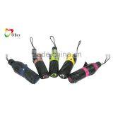 Black 3 Fold Sun Protection Umbrella