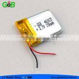 402025 3.7v 150mah lipo rechargeable Lithium Ion Polymer battery