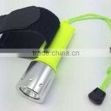 18650 3W High Water Proof Performance Diving Flashlight With Cuff and Sling thumbnail-1
