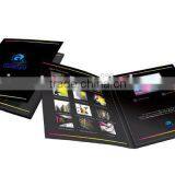 Proket Size 2.4" Paper Craft Video Business Card ,video Greeting Card ,lcd Card With Usb thumbnail-4